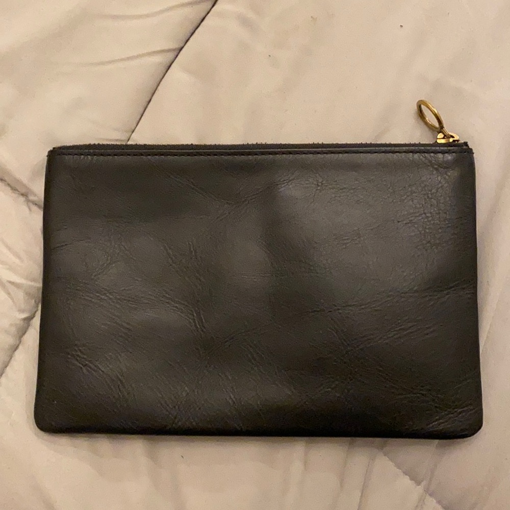 Madewell Leather Pouch Clutch